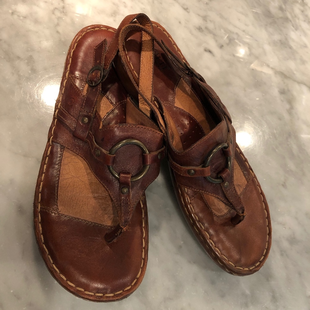 Cushy Born Gladiator Style Sandals - Women's 8
